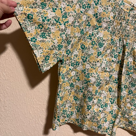 Everlane Floral Cropped Top Size Small - Picture 11 of 13